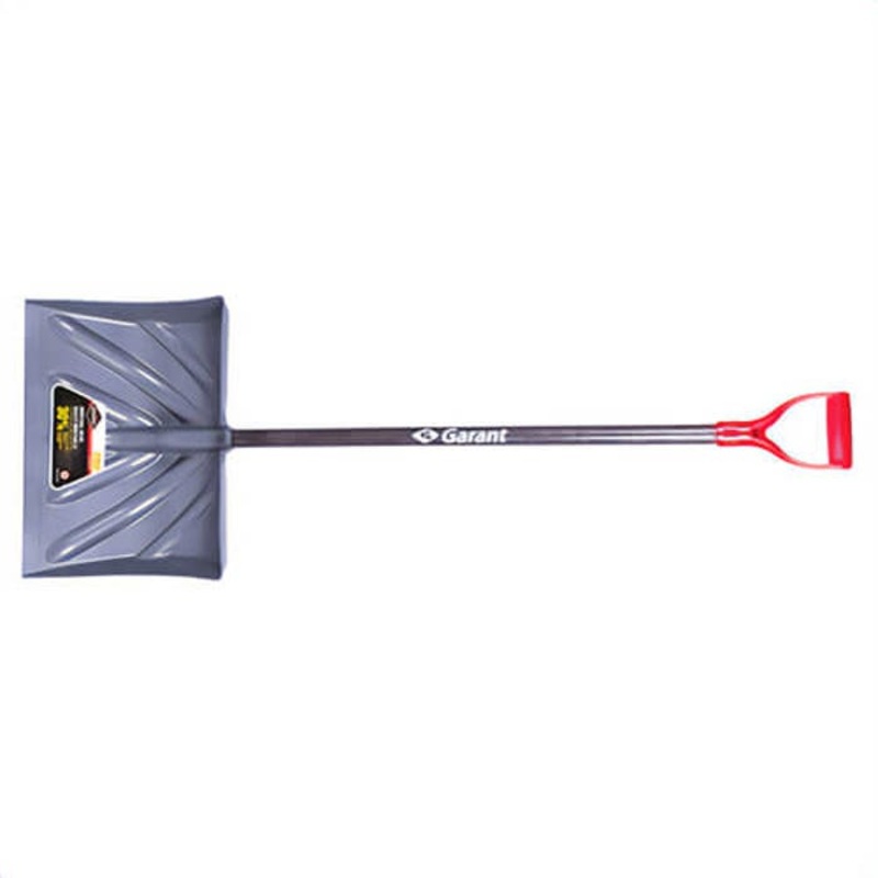 Ames Garant GIPM18KD Pro Industrial Grade Snow Shovel, 13-1/2 in H x 18 in W, Polypropylene Blade, 42 in Handle Length