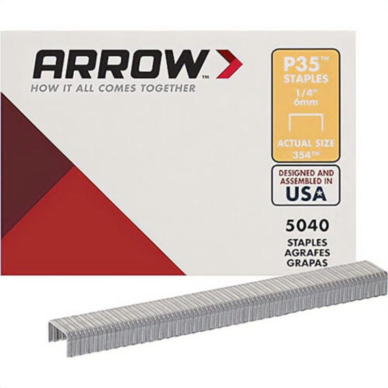 Arrow 354 Heavy Duty Staples, 5,040 pk, for P35 Heavy Duty Plier Stapler