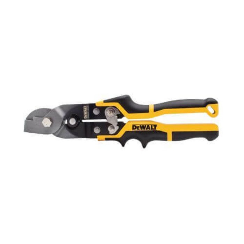 DeWALT DWHT14690 V Notched, 24 ga Cutting, 1 in L Jaw, 30  Notch, 9-1/2 in OAL, Forged Steel Handle