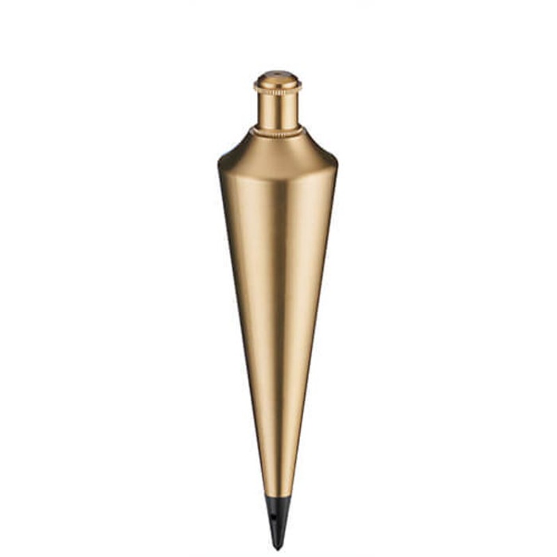 Empire 924BR Brass Plum Bob with Extra Hardened Steel Tip, 24 oz