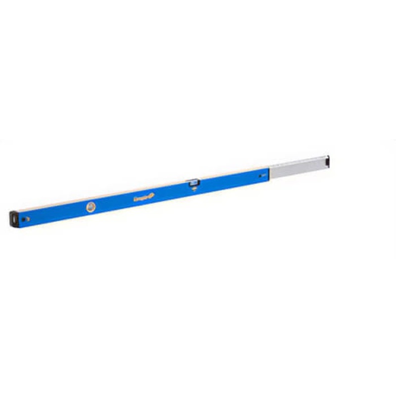 Empire EXT78 eXT Extendable True Blue Box Level with e-Band Vial Technolog, Imperial, 48 in - 78 in