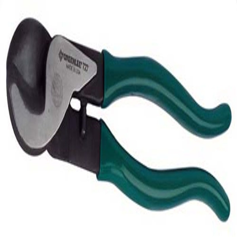 Greenlee 727 Hand-Held Cable PVC Cutter, Steel With Rubber Grips