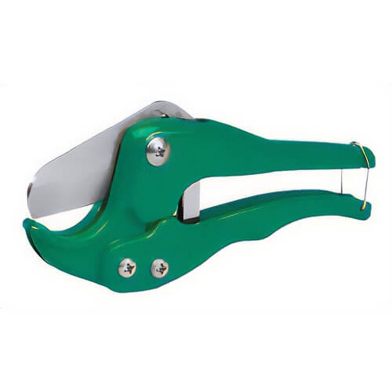 Greenlee 864 Ratcheting PVC Cutter for up to 1-1/4 in, Metal Frame