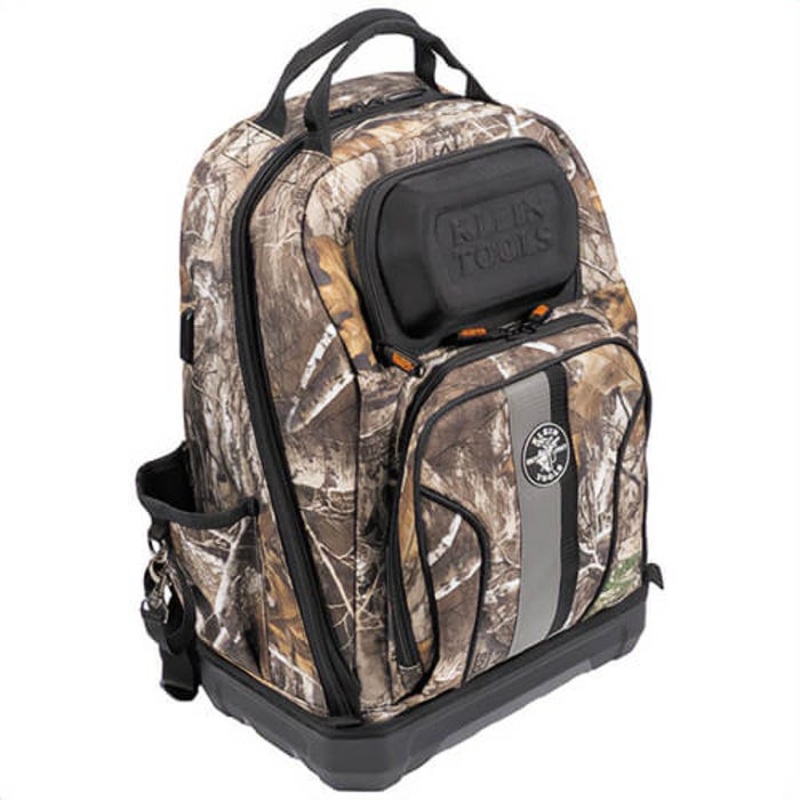 Klein 62800BPCAMO Tradesman Pro XL Tool Bag Backpack, Double Handle, 40 Pockets, Camo