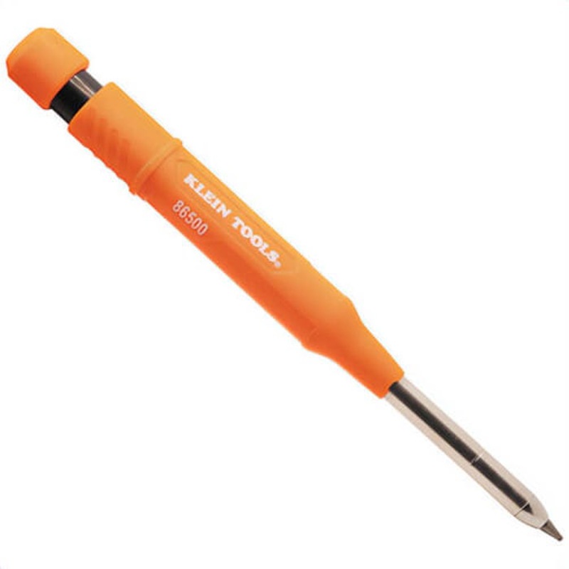 Klein 86501 Skribes Mechanical Marking Pencil Tool with Replacement Lead, ABS, Black