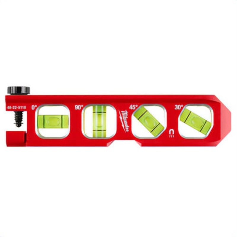 Milwaukee 48-22-5110 Pipe Lock Billet Torpedo Level, 6.5 in