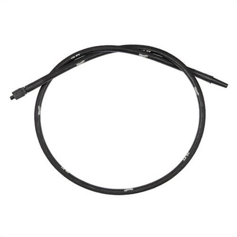 Milwaukee 48-37-7010 Vibrator Shaft, for use with MX Fuel Concrete Vibrator, Synthetic, Black