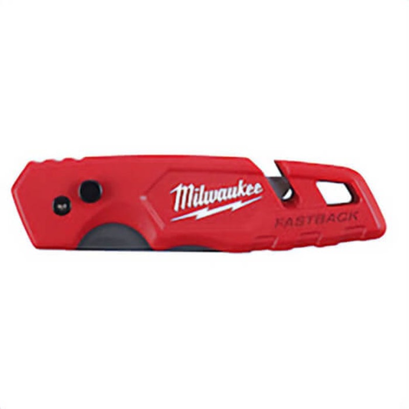 Milwaukee Fastback 48-22-1502 Folding Utility Knife with Blade Storage, Steel Blade, 1 Blades Included, 6.87 in OAL