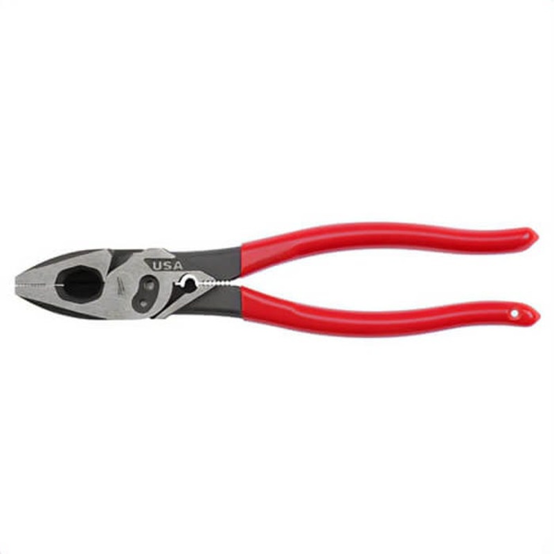 Milwaukee MT500C Lineman's Plier, 9 in Nominal, Steel Jaw, 9.22 in OAL