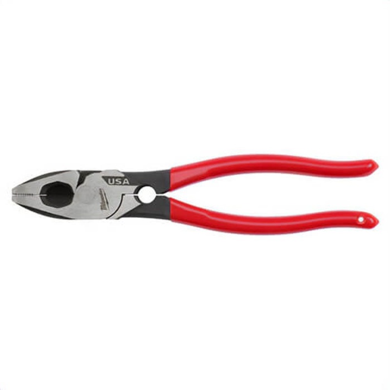 Milwaukee MT500T Lineman's Plier, 9 in Nominal, Steel Jaw, 9.22 in OAL