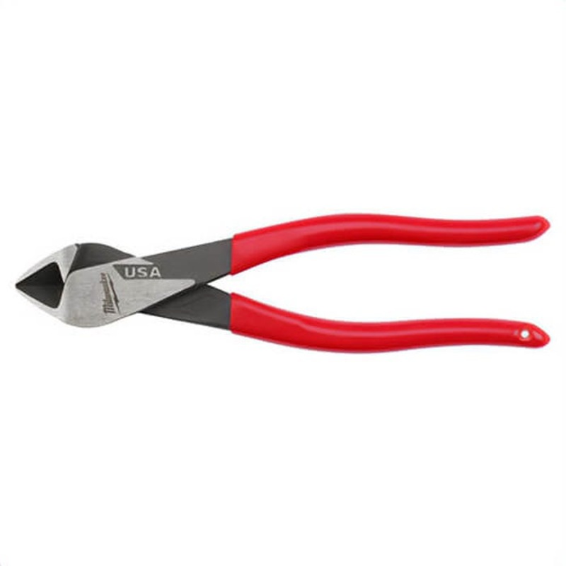 Milwaukee MT508 Plier, 8 in Nominal, Steel Jaw, 7.88 in OAL, Diagonal Cut