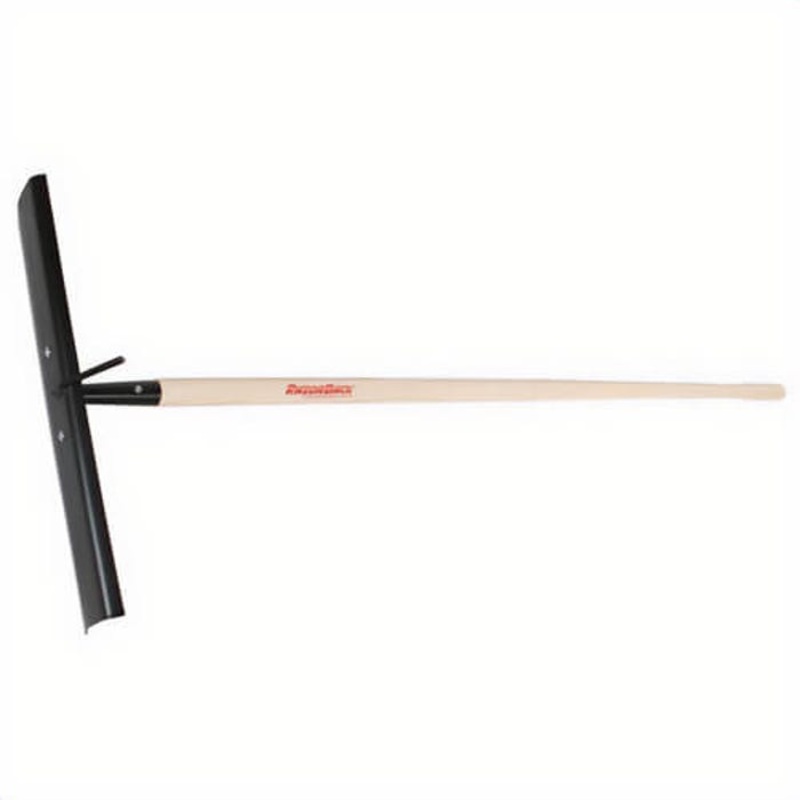 Razor-Back 83154 Industrial Grade Concrete Rake with Rebar Hook, Steel Blade, 20 in in L x 4 in in W
