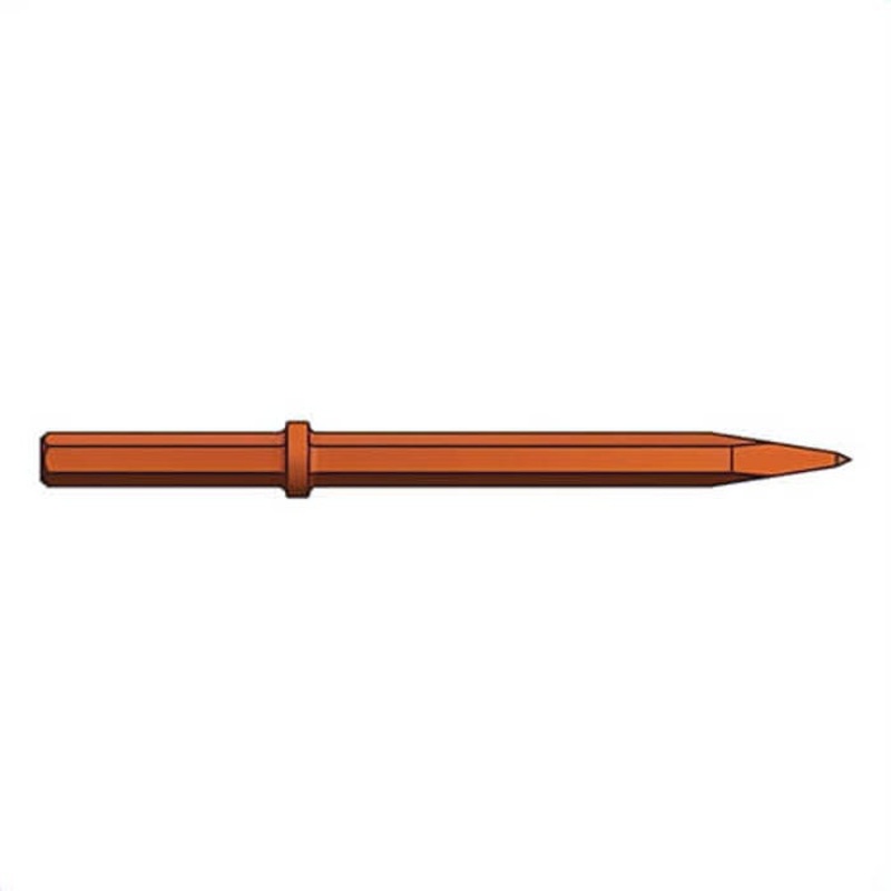 Brunner & Lay A21014 Paving Breaker Tools Standard Moil Point, 1 in x 4-1/4 in