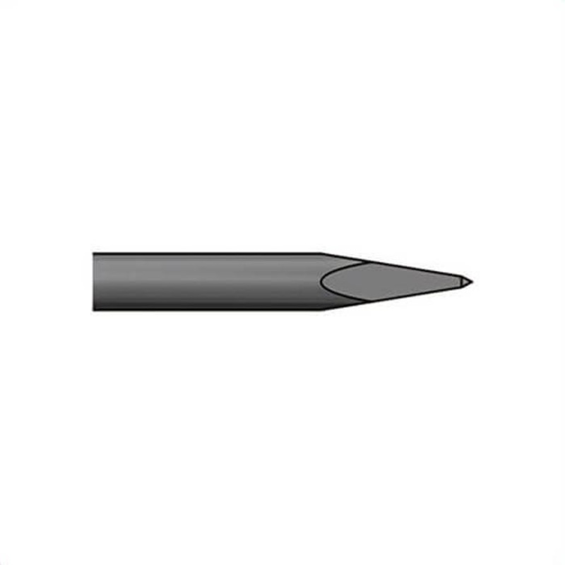 Brunner & Lay L02G09 Chipping Hammer Tools Point Hex Shank Oval Collar