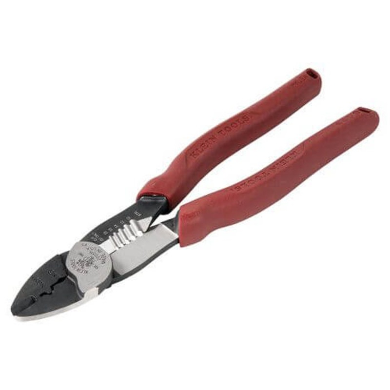 Klein 2005N Dual Wire Crimper, 22 to 10 AWG, 18 to 10 AWG Cable/Wire