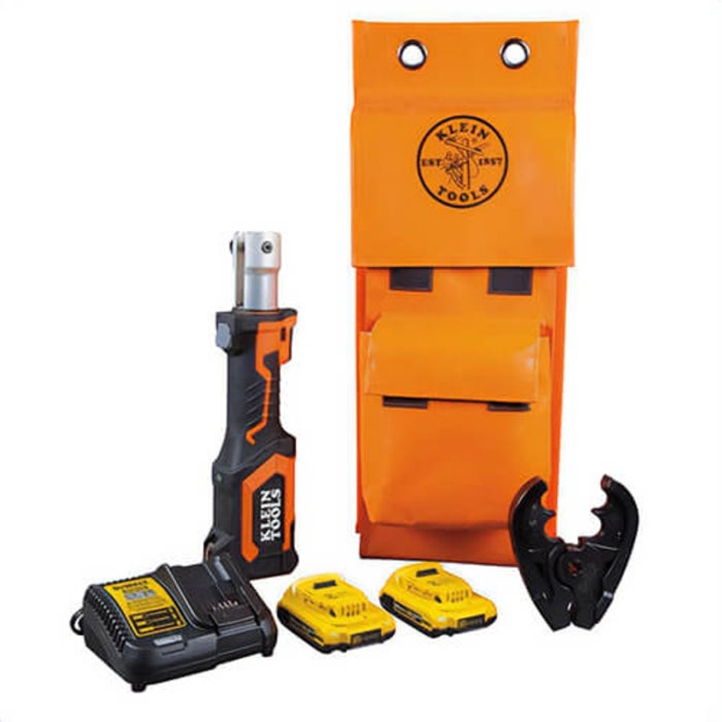 Klein BAT207T23 BAT20 7-Ton Cutters / Crimpers, 600 mcm Crimping, 7 ton Crimping, 20 V, Lithium-ion Battery, 26 in OAL