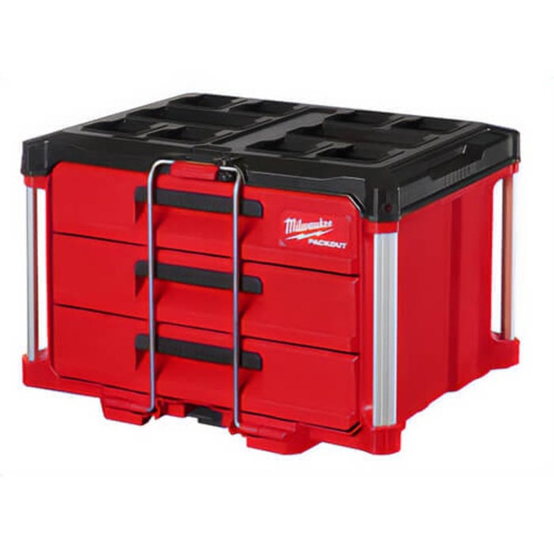 Milwaukee 48-22-8443 Packout Drawer Tool Box, 14.3 in H x 22.2 in W x 16.3 in D