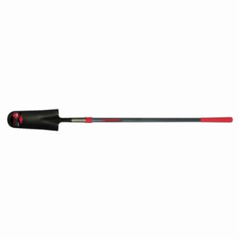 Razor-Back 47602 Drain Spade Shovel, 48 in L Handle, 14 in L, Steel Blade, Fiberglass Handle