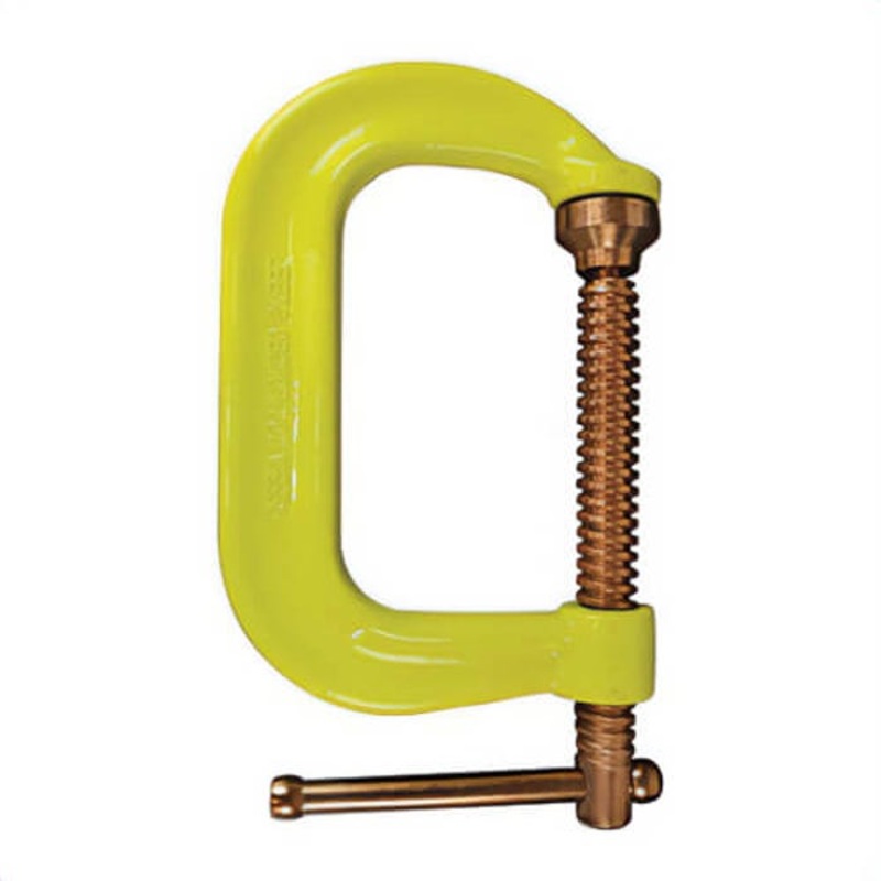 Bessey CDF404CHV CDFCHV Regular Duty C-Clamp, 3-1/4 in D Throat, 0-4 in Clamping