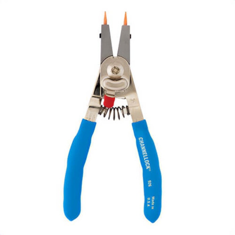 Channellock 926 Automotive Convertible Retaining Ring Plier, 1.31 in, 6-1/4 in OAL