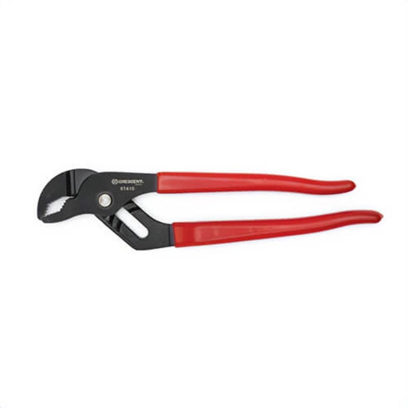 Crescent RT410CVN Tongue and Groove Plier, 1-13/16 in Nominal, V-Jaw Jaw Style, 1-1/4 in W x 5/8 in Thick Jaw, Alloy Steel Jaw