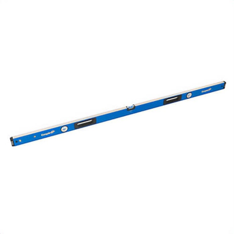 Empire E75.72 True Blue E75 Box Level, 72 in L, 3 Vials, Aluminum, (1) Level/(2) Plumb Vial Position