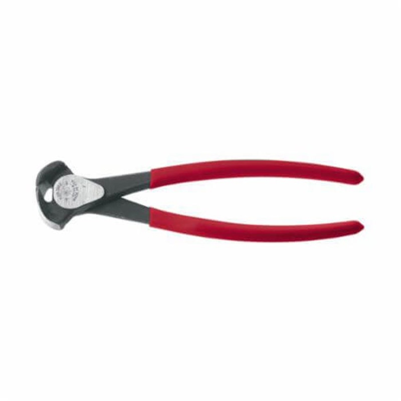 Klein D232-8 End Cutting Plier, 11/16 in Nominal, 3/8 in L x 1.188 in W x 19/32 in Thick Steel, 8-1/2 in OAL, High Leverage/End Cut