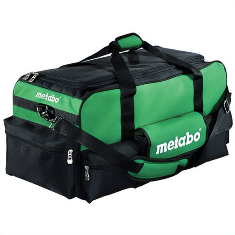 Metabo 657007000 Combo Heavy Duty Large Tool Bag, 600D Polyester, Green