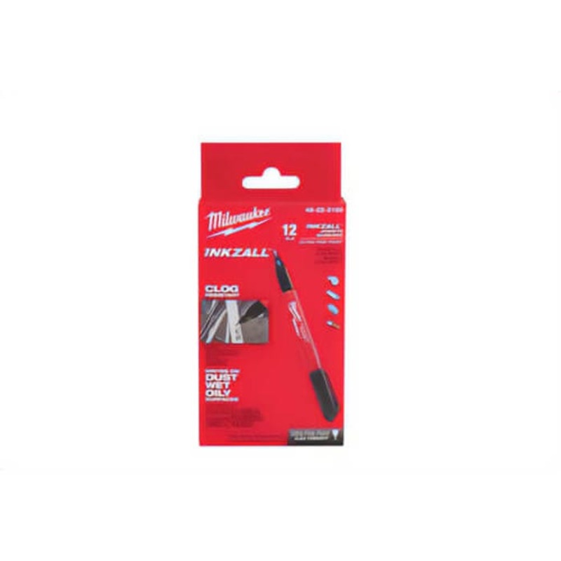 Milwaukee 48-22-3150 Point Marker, 0.5 mm Ultra Fine Tip, Plastic, Black