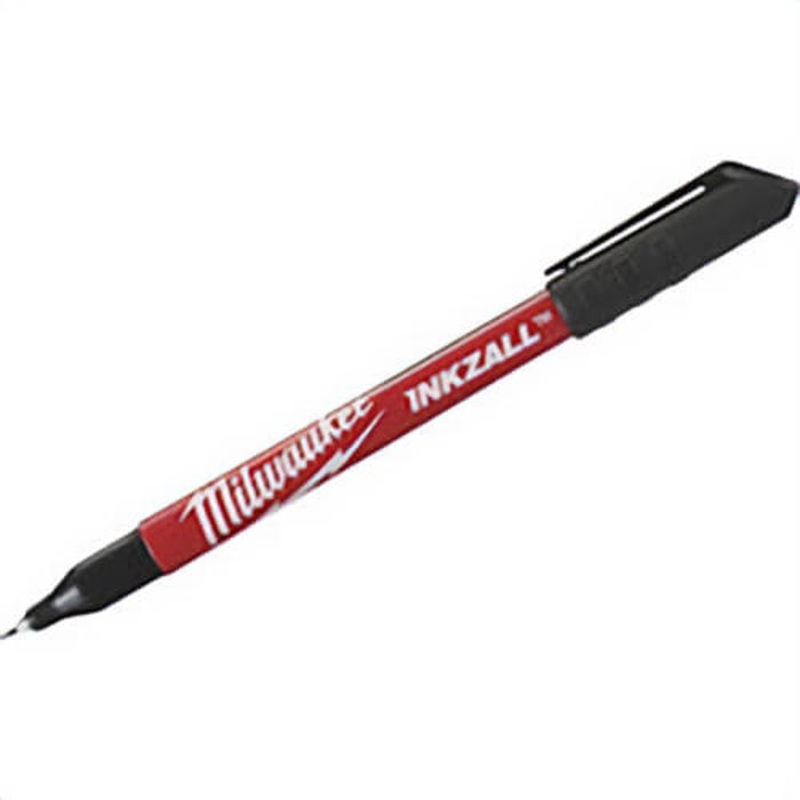Milwaukee 48-22-3164 Point Pen, 0.5 mm Ultra Fine Tip, Plastic, Black