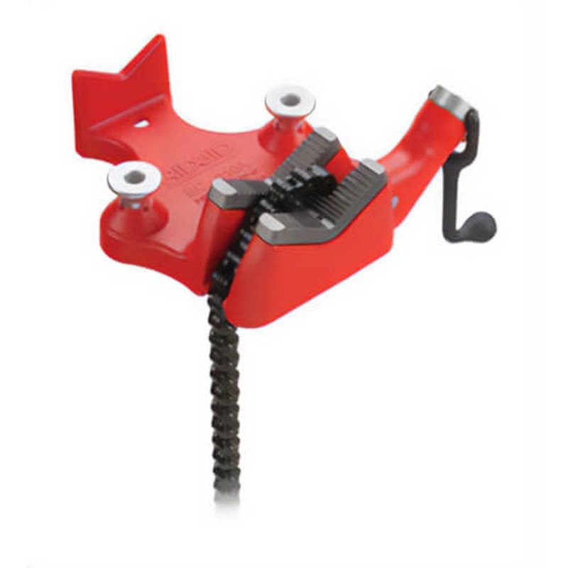 Ridgid 40215 Top Screw Bench Vise, Cast Iron Base, 1/2 in to 8 in Capacity
