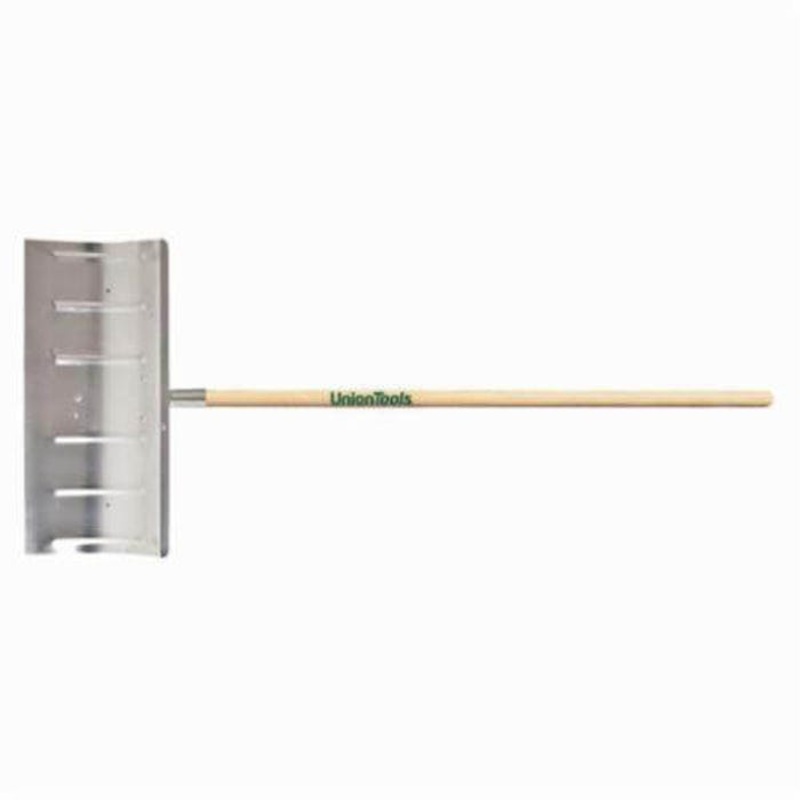 UnionTools 1641900 Snow Pusher, 24 in W, Aluminum Blade
