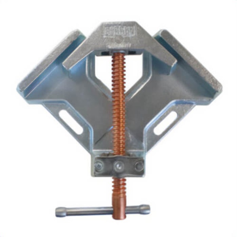 Bessey WSM-9 Angle Clamp, 2 x 7 in Miter, 3-1/2 in L x 1-3/8 in H Jaw, Cast Iron, Copper Plated