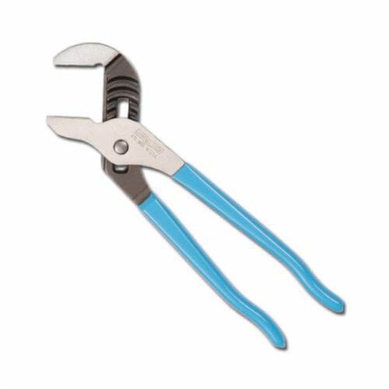Channellock 415 Tongue and Groove Plier, 2 in Nominal, 1.38 in L Nickel Smooth Jaw, Smooth Jaw Surface, 10 in OAL