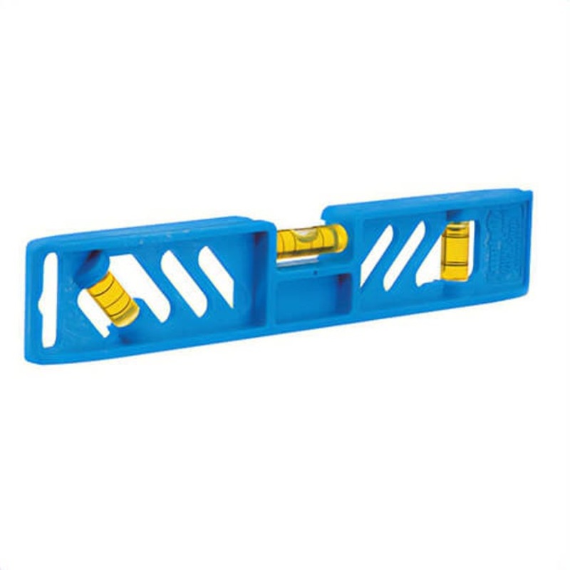 Empire 331-9 Magnetic Torpedo Level, 9 in L, 3 Vials, Polycast, (1) Level/(1) 45/(1) Plumb Vial Position