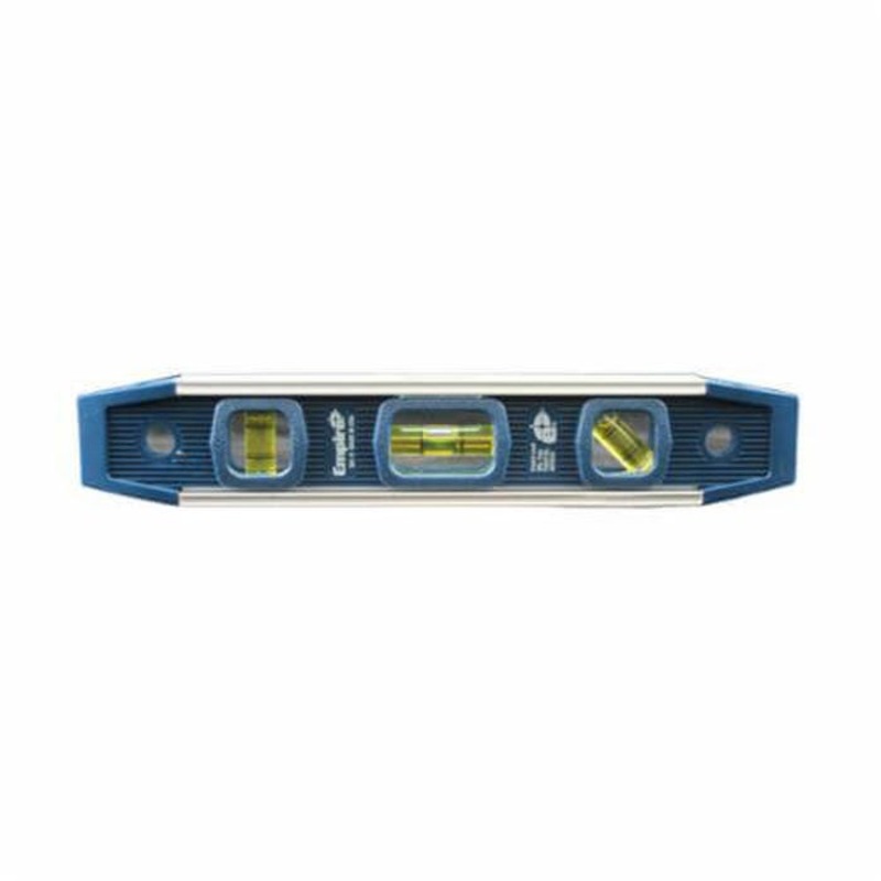 Empire 581-9 True Blue Magnetic Torpedo Level, 9 in L, 3 Vials, Polycast