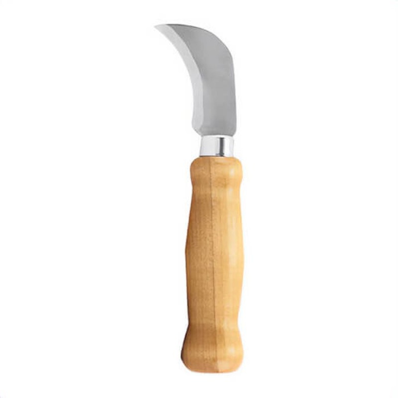 GreatNeck LK25C Linoleum Knife, High Carbon Steel Blade, 10.2 in OAL, Ergonomic Grip Handle