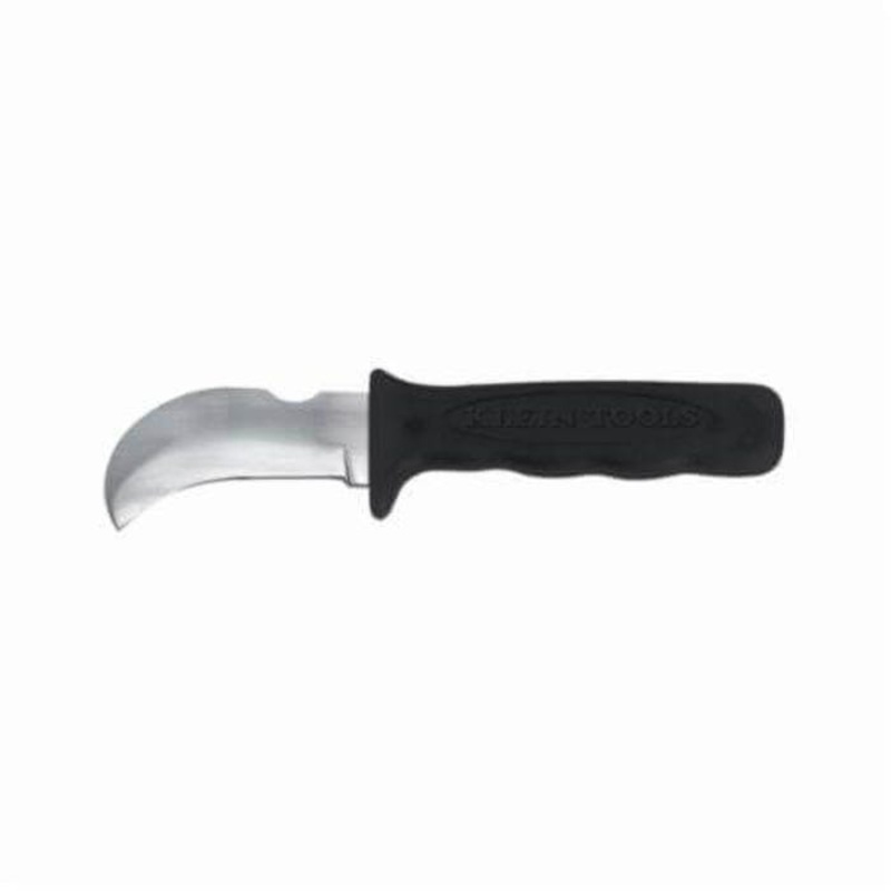 Klein 1570-3LR Cable Skinning Knife with Hook Blade and Notch, 3 in L