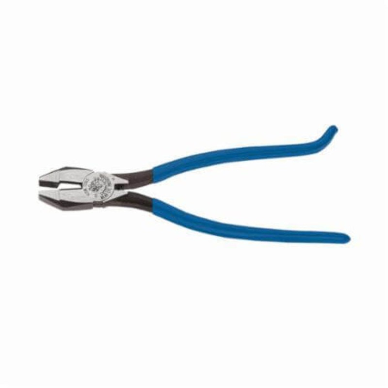 Klein D2000-7CST Heavy Duty Square Nose Standard Ironworker's Plier, 1-9/32 in L x 1-5/32 in W x 1/2 in Thick Tool Steel Jaw
