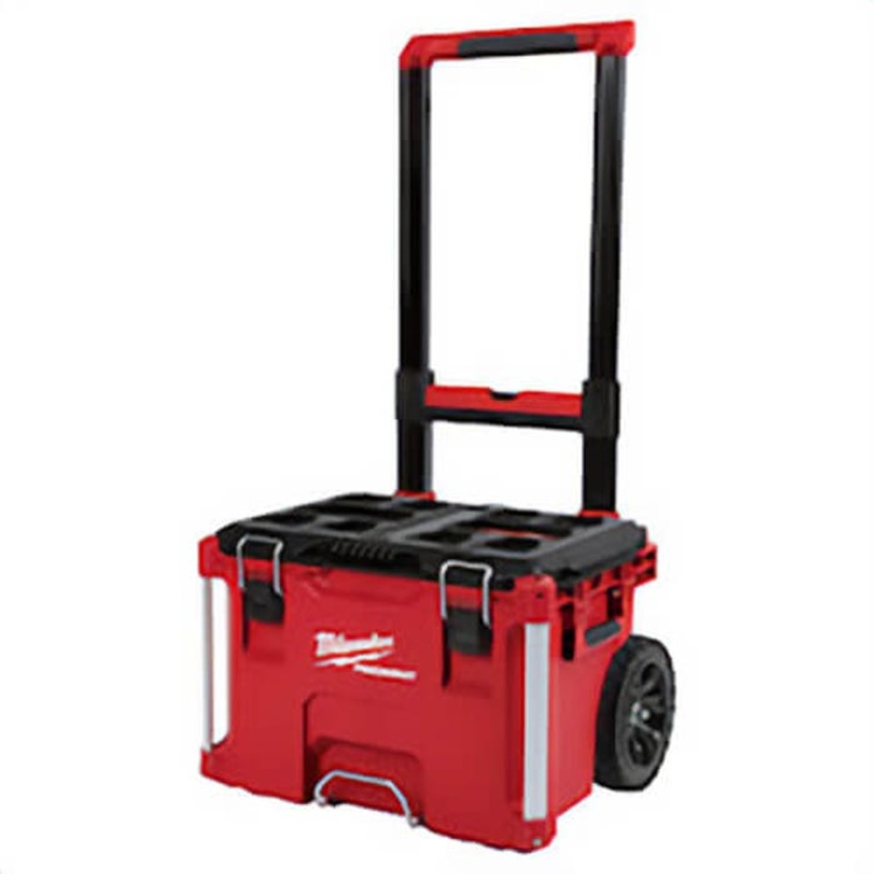 Milwaukee Packout 48-22-8426 Waterproof Rolling Tool Box, 18.9 in H x 25.6 in W x 22.1 in D