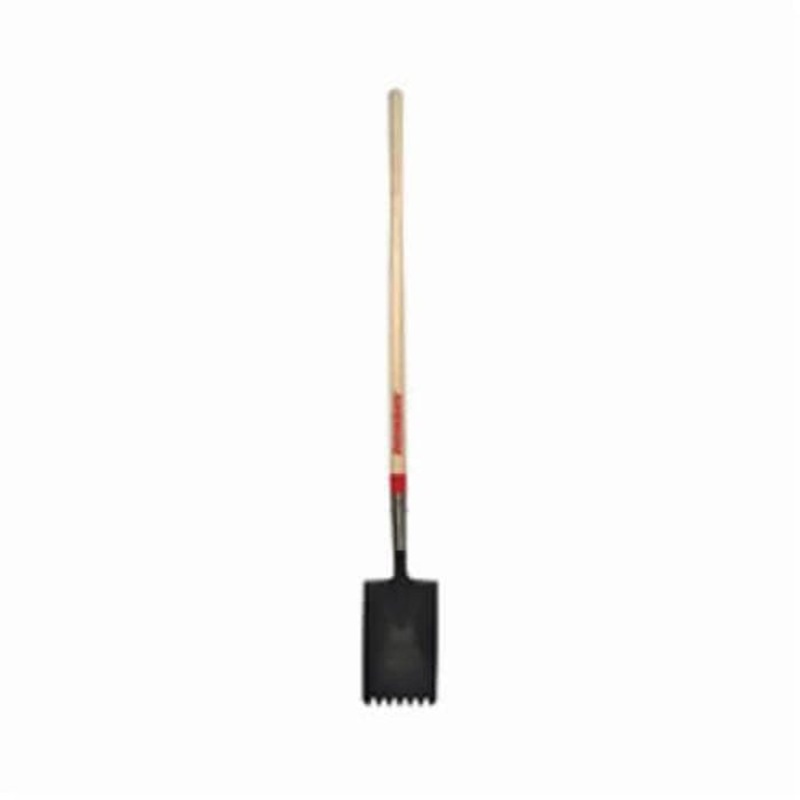 Razor-Back 46141 Roof Spade Shovel with Shingle Remover, 12 in L x 7-3/8 in W, Steel Blade, 48 in Handle Length