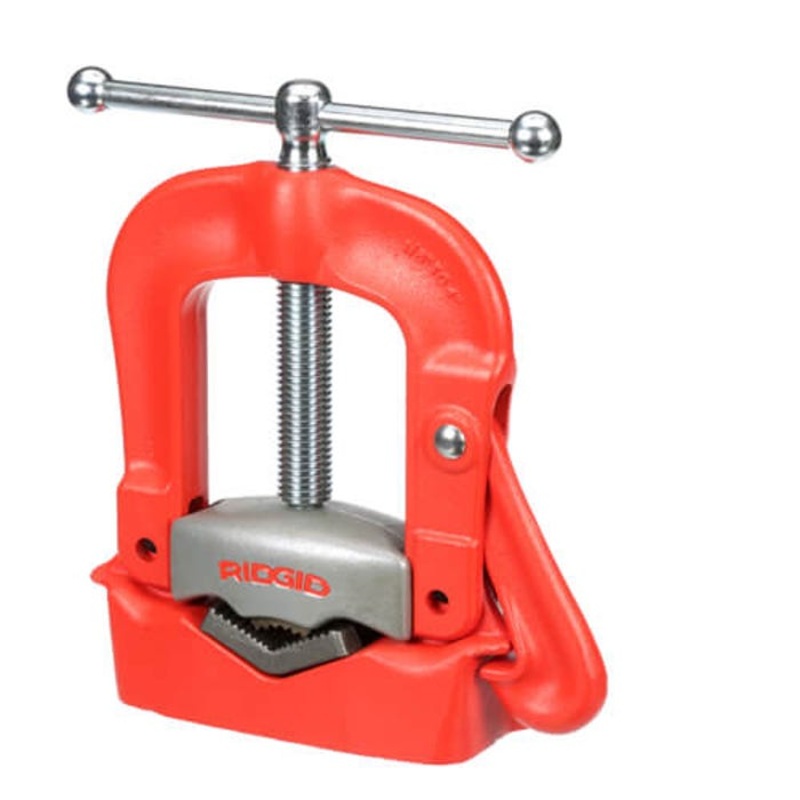 Ridgid 40100 Model 25A Bench Yoke Vise, Hardened Alloy Steel Jaw