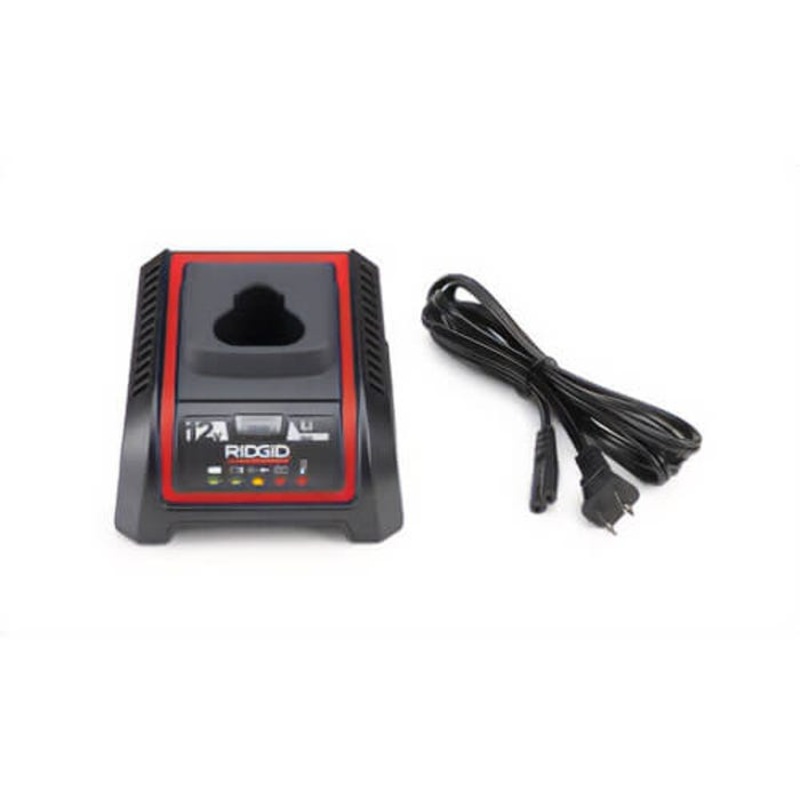 Ridgid 55193 Li-Ion RBC-121 Class 2 Advanced Lithium Battery Charger, 12V Input, 120 VAC Output