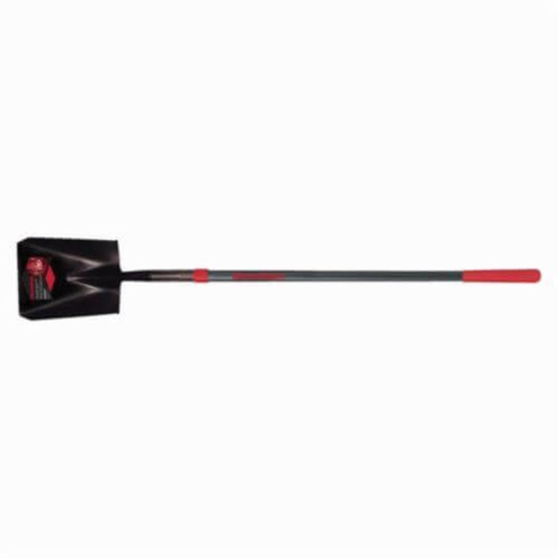 Razor-Back 44000 Square Point Shovel with Traditional Socket, Tempered Steel Blade, 48 in Handle Length Handle