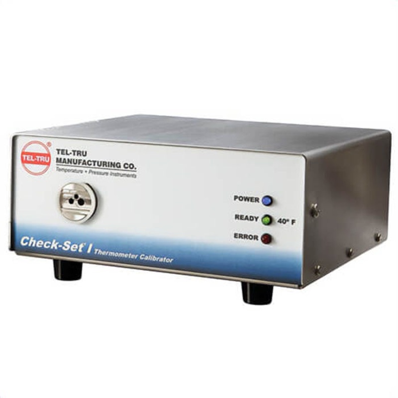 Tel-Tru CS1-F42-320 Check-Set I Cold Calibrator, 1 Temperature Set Point, 40/40F, 0.2% Tolerance