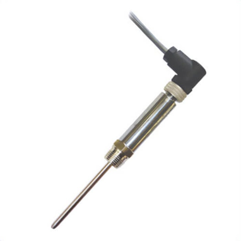 Tel-Tru NTAA3212A1CLE00Z1 Industrial RTD with Compact Transmitter, -50/150C, 1/2 in NPT, 12 in Probe, 0.25 in dia Probe