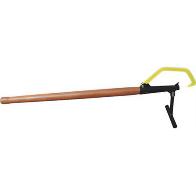 CM 06238 Dixie Industries Dual Purpose Log Jack with Handle, High-Quality, for use with Pole, 10 Box