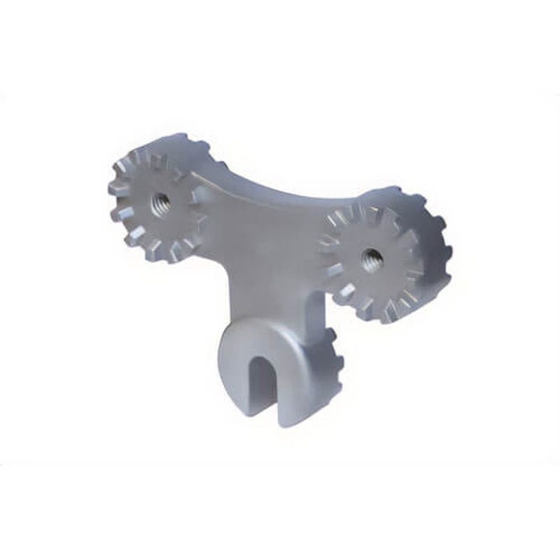 MADI DH-1 Double Header Universal Attachment, Aircraft Aluminum, for use with DV-1 Deviner for Lifiting Phase