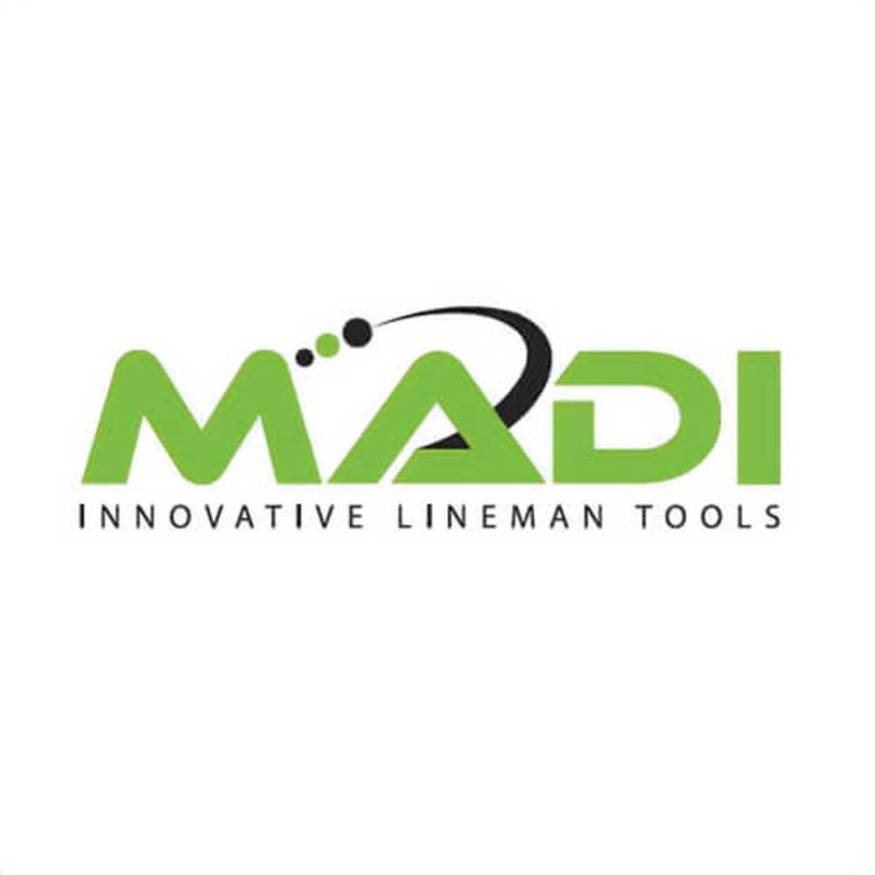 MADI SBH-4 Double Safety Bucket Hook , Interior Hook, Hi-Viz Polymer, 3 in Standard Capacity, H-Viz Green