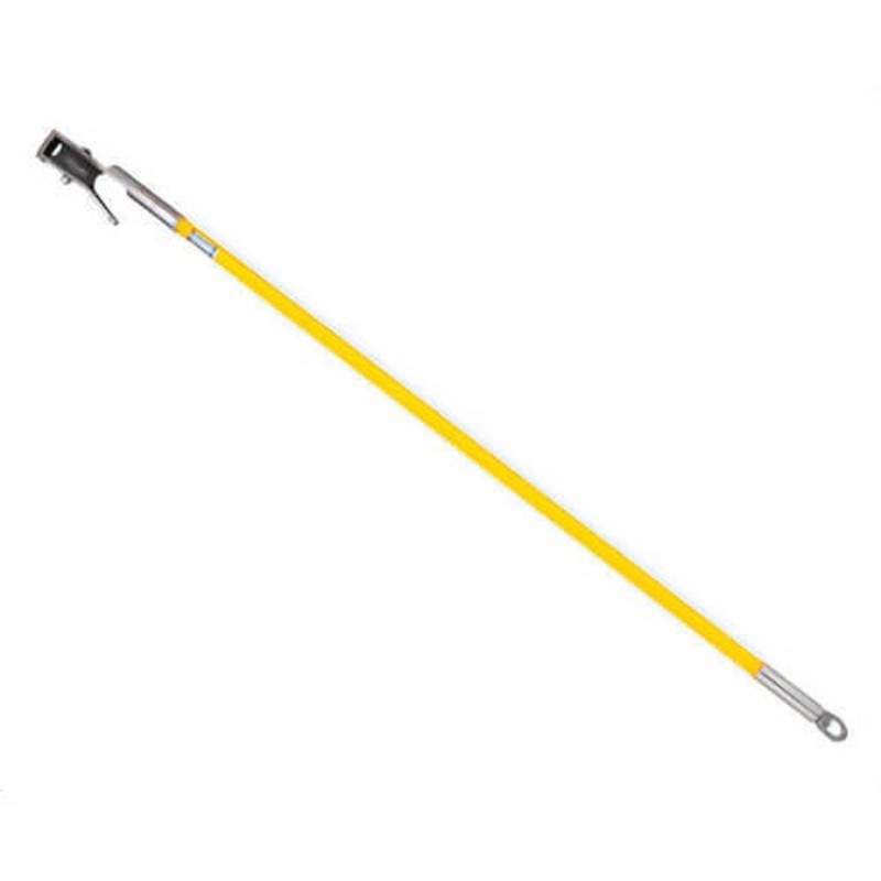 Utility Solutions USIR-010-CA Blue Stripe Heavy Duty Ice Roller with Roller Head and Eye Nut Assembly, 10 ft Stick Extension
